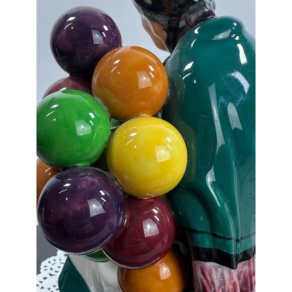 Vintage Royal Doulton The Old Balloon Seller HN1315 England 7.5" Tall 1940s Mint - Picture 9 of 16